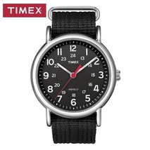 TIMEX タイメックス Weekender ウィークエンダー T2N647 腕時計 ナイロンベルト メンズ レディース ユニセックス ブラック_画像1