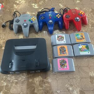 中古品 ゲーム NINTENDO 64 本体 NUS-001 動作品 