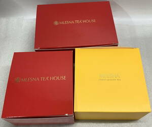 ◇ MLESNA TEA HOUSE ポット カップ&ソーサー まとめ 【保管品】 食器 ムレスナティー ハウス / 未使用(S240419_6)