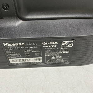 ●Hisense ハイセンス 液晶テレビ32インチ 32A40G 2021年製 本体のみ ジャンク品(u240429_2)の画像9