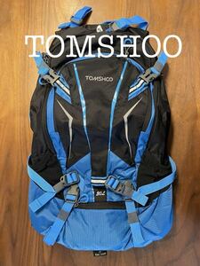 TOMSHOO mountain climbing rucksack high capacity 30L black blue black blue cycling outdoor camp . pair . out study .. travel napsak