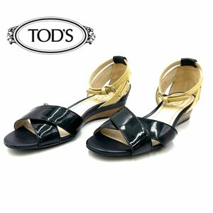 TOD’S トッズ　サンダル　パンプス　ハイヒール　エナメル　23cm 36