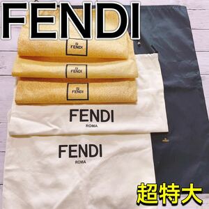 H2045 FENDI フェンディ　特大　大　保存袋　袋　収納　まとめ　バッグ