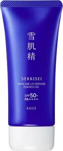 雪肌精 日焼け止め スキンケア UV エッセンス ジェル 90g SPF50+/PA++++ ウォータープルーフ 顔・からだ用 ハ