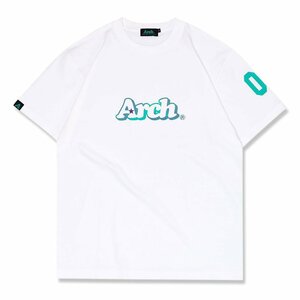 1532349-Arch/Arch dot line basic logo teeXL