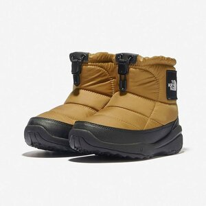 1531877-THE NORTH FACE/キッズ ジュニア ヌプシ ブーティ ロゴ ショート スノーブーツ 冬靴