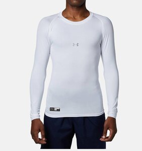 1004150-UNDER ARMOUR/UA HG ARMOUR COMP LS CREW PK メンズ ロングス