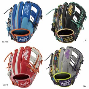 1379949-Rawlings/一般軟式グラブ HOH GRAPHIC グラフィック CK4 内野/LH