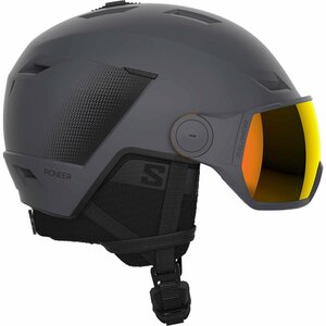 1566699-SALOMON/PIONEER LT VISOR メンズ レディース スノーヘルメット バイザー付き