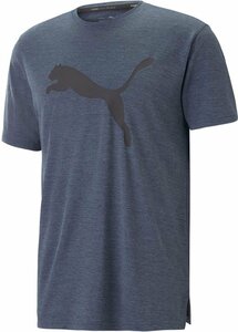 1524738-PUMA/TRAIN FAVORITE ヘザー CAT メンズ 半袖Ｔシャツ スポーツウェア/L