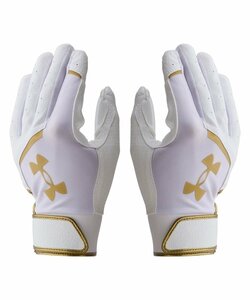 1573745-UNDER ARMOUR/UAヤード バッティンググローブ 野球 手袋 両手用/XL