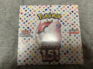 未開封BOX ポケモンカード151 シュリンク付き