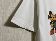 90s ヴィンテージ vintage tシャツ NIKE ミッキー パロディ古着 Tシャツ ホワイト USA製 半袖 ビンテージ ヴィンテージ アメカジ _画像3