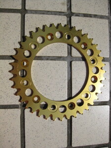 **XR250(MD30). use did rear sprocket 40T AFAM aluminium mileage a little postage 370 jpy 