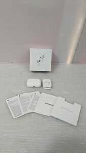 HH321-240416-108【中古】Apple アップル AirPods Pro エアポッズプロ 第２世代 MQD83J/A 動作確認済み ワイヤレスイヤホン 純正