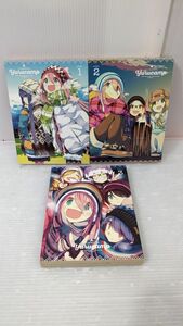 HH356-240424-009【中古】ゆるキャン△ シーズン1 初回生産限定盤 全3巻セット Blu-ray ブルーレイ Yuru Camp 動作確認済み