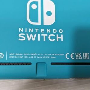 HH353-240424-049【中古】Nintendo Switch Lite ターコイズ ニンテンドースイッチ ライト 本体 任天堂 ニンテンドー ゲーム機 動作OK ②の画像5