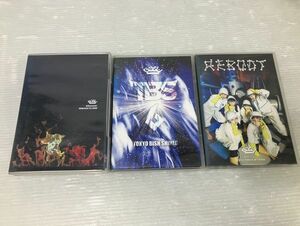 HS157-240418-016【中古】LIVE DVD BISH 3点セット 6枚組 REBOOT・FROM DUSK TILLDAWN・TOKYO BISH SHINE6 ビッシュ