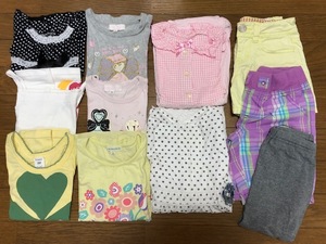  pretty clothes 11 point set size 110 carter's*ikka*Flower Stage*3can4on*OHARIKO*BASIC EDITIONS etc. 