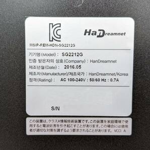 動作品 Han Dreamnet ハンドリームネット SG2212G ギガビット レイヤー2 スイッチ L2の画像8