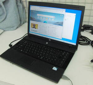 HP Compaq 620 Celeron T3300 4GB Windows10 15.6インチワイド液晶 SSD ノートPC AC電源アダプター付き