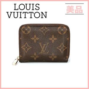 ルイ ヴィトン M60067 モノグラム ジッピーコインパース コインケース LOUIS VUITTON 小銭入れ ラウンドファスナー メンズ レディース