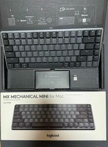 [美品] Logicool MX MECHANICAL MINI for Mac+LogiBoltレシーバー