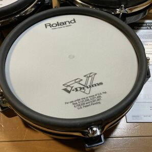 ★完動美品! Roland V-Drum V-Pad PD-85 3個セット スネア タム ローランド 電子ドラム トリガー パッドの画像2