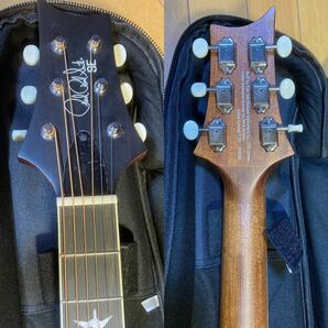 ★新同超美品! PRS SE P20E Fishman GT1ピックアップ搭載 パーラーサイズギター ピンク ポールリードスミス バードインレイ Pink Lotus の画像6