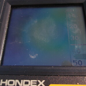 ホンデックス 魚探 HE-6100+460Ⅱ2点+振動子＋延長コードおまとめセット HONDEX 中古の画像9