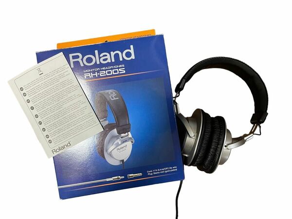 美品　Roland RH-200S モニターヘッドホン ヘッドフォン