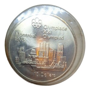 20794 3枚セット/カナダ/モントリオール/オリンピック/1976/5ドル/10ドル/銀貨/記念品/コイン/硬貨/貨幣/メダルの画像3