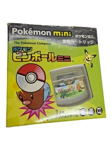 h162 ポケモン ピンボールミニ/専用カートリッジ/一人用アクションゲーム/ポケットモンスター/ゲーム機/アニメ/キャラクター