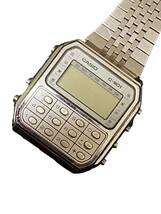 20890 腕時計 CASIO　カシオ　C-801　メンズ　クォーツ　デジタル　ヴィンテージ アンティーク カリキュレーター ブレス破損 ジャンク_画像1