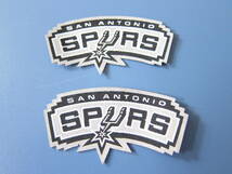 ～小物～ NBA x サンアントニオ・スパーズ / San Antonio Spurs ワッペン 2枚_画像1