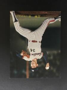 カルビープロ野球カード 89年 No.58 高野光 ヤクルト 1989年 ③ (検索用) レアブロック ショートブロック ホログラム 金枠 地方版