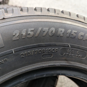 215/70R15CP MICHELIN AGILIS CAMPING 中古品4本（F）の画像9