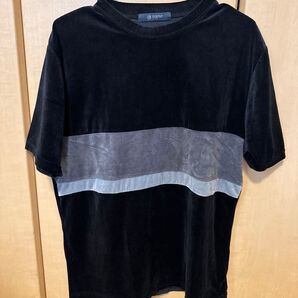 nano・universe 半袖 Tシャツ 半袖Tシャツ ブラック