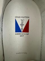 ルイ ヴィトン LOUIS VUITTON LV AMERICA'S CUP アメリカズカップ 2017 スリッポン ローカット スニーカー 9 28cm〜28.5㎝前後 メンズ 限定_画像4