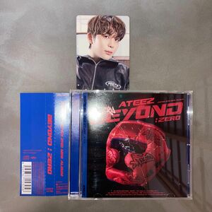通常盤 ATEEZ CD/BEYOND : ZERO 22/5/25発売 トレカ付(ジョンホ) 美品