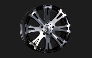 GOLDMAN cruise TITAN MONOBLOCK 22インチ 10.0J +55 5-150 ブラックポリッシュ 4本セット クリムソン タイタン モノブロック CRIMSON