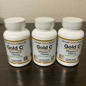 California Gold Nutrition ビタミンC ゴールドC 3本まとめ売りの画像1