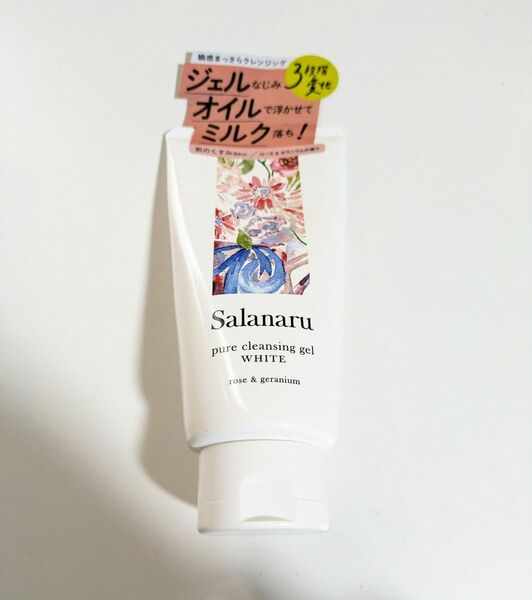 Salanaru サラナル ピュアクレンジングジェル ホワイト 150g ローズ＆ゼラニウムの香り