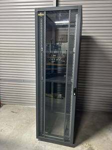 *FD219[ secondhand goods ] server rack Fujitsu PRIMERGY PG639R21 40U/19 -inch with casters .