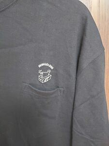 モンゴル800バンドTTシャツ ポケット クルーネック 半袖 半袖Tシャツ 黒