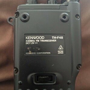 KENWOOD TH-F48 430MHz アマチュア無線機 ハンディー無線機の画像3