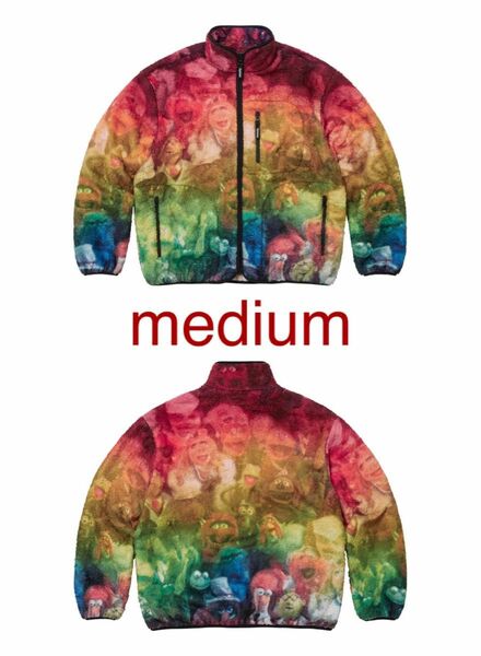 M Supreme Muppets Fleece Jacket Multicolor シュプリーム マペッツ フリース