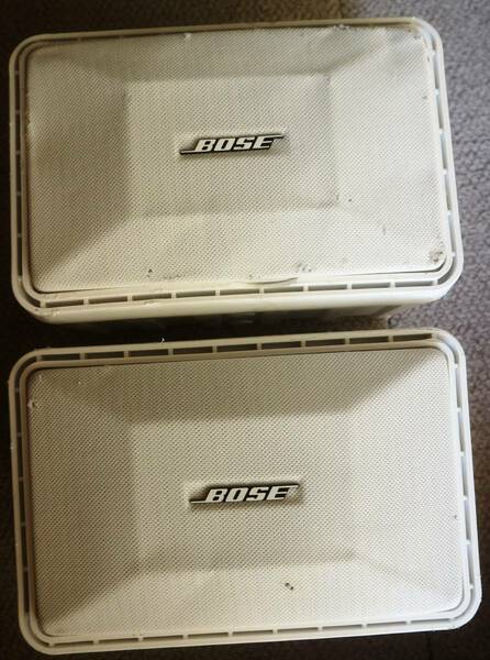 中古☆希少☆Bose ボーズ101MM　ホワイト　白　2本　連番　動作確認済☆送料無料☆即決