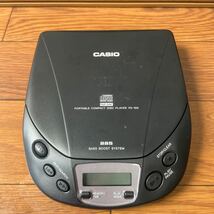 CASIO CDプレーヤー　pz-100 イヤホン　ACアダプター付属_画像2