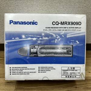[ wonderful unopened goods ]Panasonic CQ-MRX909Dk Lazy Cobra active display DSP*CD*MD sound station shrink unopened 